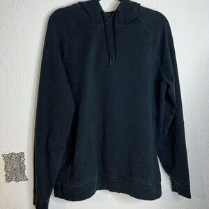 Lululemon Mens City Sweat Pullover Hoodie Black Size Large